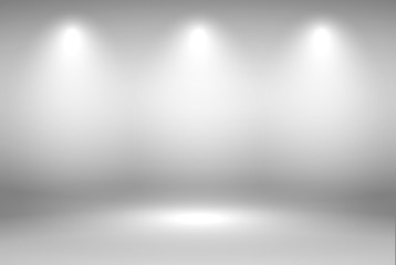 Abstract gray background. Grey gradient background blank trade show booth for designers. Background empty room with space for your text and picture. vector eps10