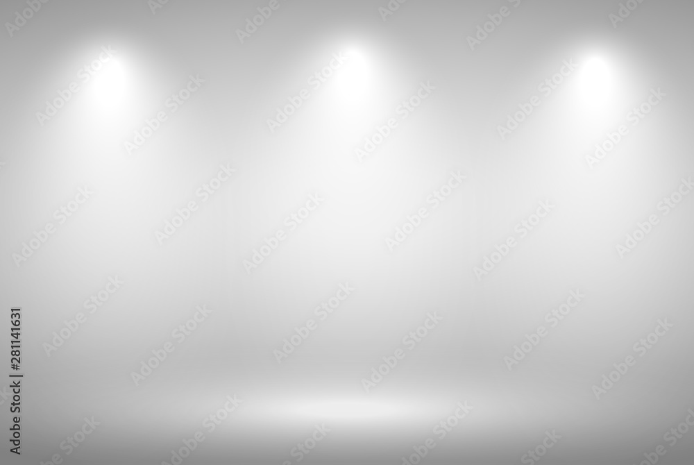Poster abstract gray background. grey gradient background blank trade show booth for designers. background 