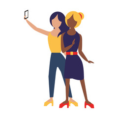 social media network chatting cartoon