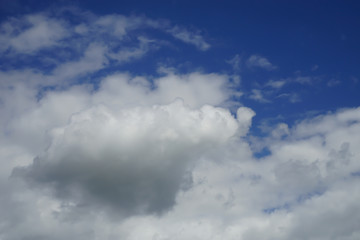 Sky replacement clouds