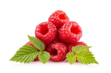 fresh raspberries