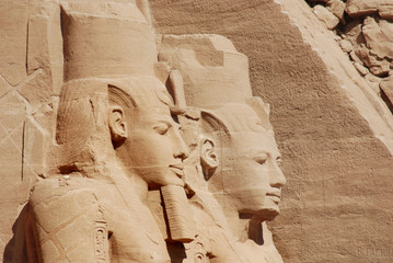  Abu Simbel temples are two massive rock temples in Abu Simbel in Nubia, southern Egypt.The complex...