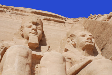  Abu Simbel temples are two massive rock temples in Abu Simbel in Nubia, southern Egypt.The complex...