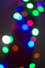 Background of Bokeh lights  