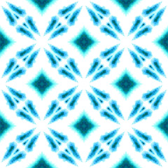 Ikat, Tie Dye, Batik, Hand Drawn Ornament. 