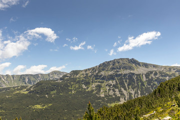 Landscape near The Stinky Lake, Rila mountain, Bulgaria