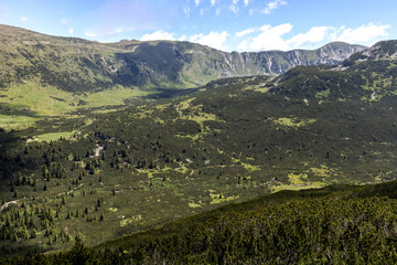 Landscape near The Stinky Lake, Rila mountain, Bulgaria