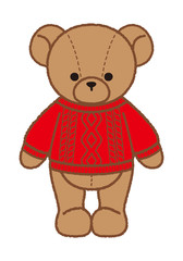 テディベア_セーター