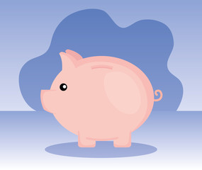 piggy object to save sach money