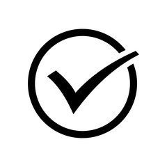 Checklist icon vector on whithe background