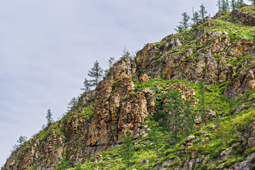 Altai mountain landscape. Altai Republic, South Siberia, Russia
