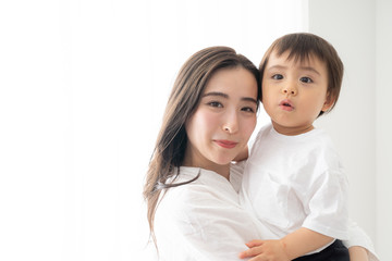 親子　ポートレート