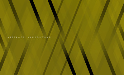 Abstract yellow geometric strip pattern background. 