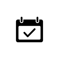 Calendar symbol icon vector illustration