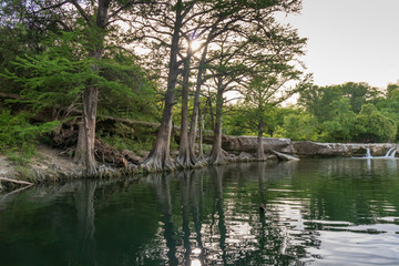 Fototapeta na wymiar McKinney Falls State Park, Austin, Texas 