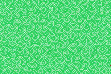 green background circle pattern abstract background