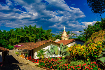 paisaje natural eje cafetero colombia tropico sudamerica