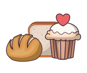 fresh and delicious bakery bread