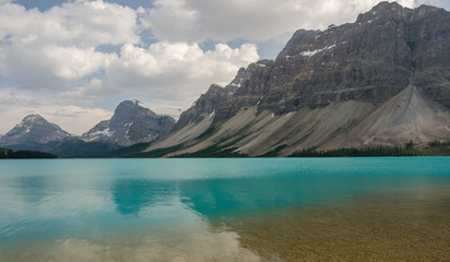 Crowfoot Mountain and Bow Lake