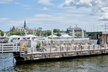 Fototapeta premium boats in harbor