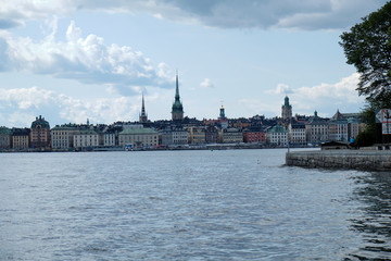 Obraz premium view of stockholm in sweden