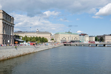 view of the city of stockholm in sweden