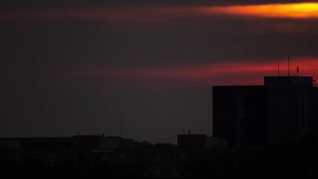 Bratislava, Slovakia- Sunrise Timelapse in the Strkovec Neighbourhood