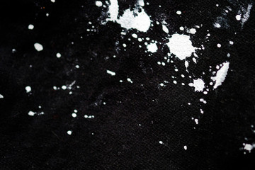stain on the clothes, selective focus