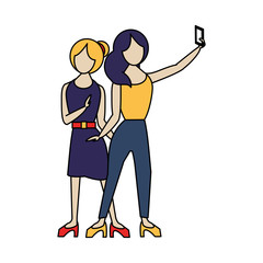 social media network chatting cartoon