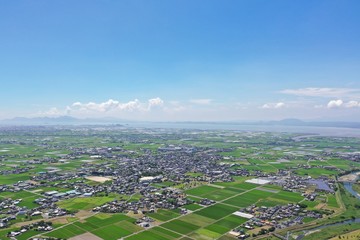 Shooting the Japanese countryside from the sky