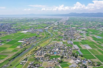 Shooting the Japanese countryside from the sky