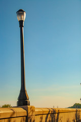 Lamp Post In Riverside Park Wilkes-Barre Pennsylvania
