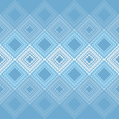 Ethnic boho seamless pattern. Lace. Embroidery on fabric. Patchwork texture. Weaving. Traditional ornament. Tribal pattern. Folk motif. Can be used for wallpaper, textile, wrapping, web.
