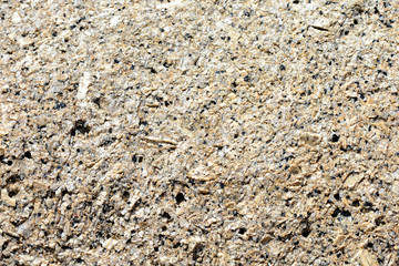 Texture of rocks on the seashore close-up. Natural stone background