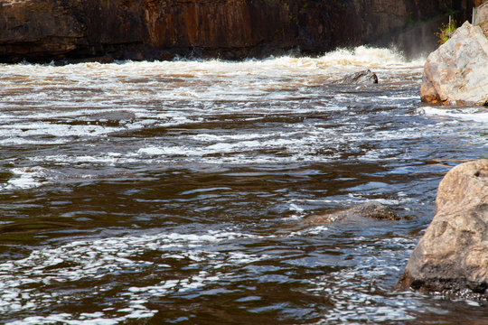 Lehigh River White Water Rapids