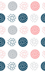 北欧風のシームレスパターン