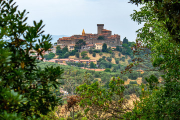 Il borgo di Capalbio, Toscana, Italia