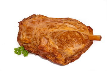 Gegrillte Schweinhaxe