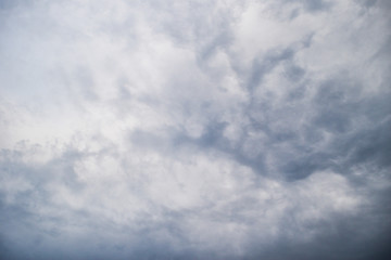 Blue sky with cloud. Clearing day and Good weather in the morning.