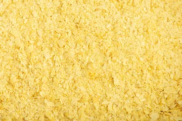 Poster Closeup of nutritional yeast flakes © Marina