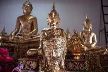 The Buddha statue