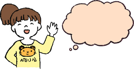 Illustration of women of various ages with Speech Balloon