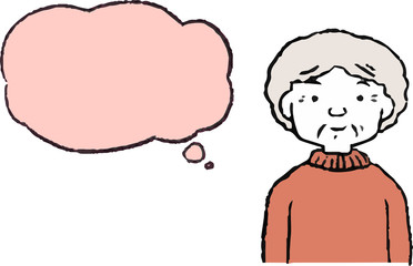 Illustration of women of various ages with Speech Balloon