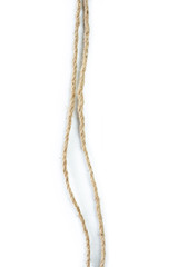 rope on white background.