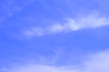 夏　爽やか　はけ雲