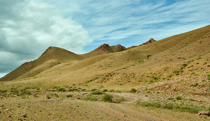 Stony Canyon in the area Zavkhan River