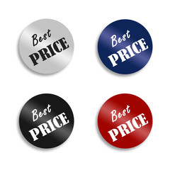 BEST PRICE - PROMOTION LABEL - FOIL STICKER