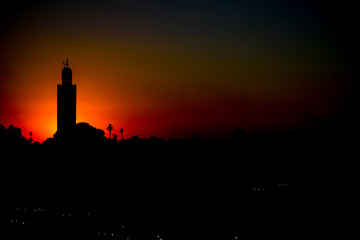 Atadecer Marrakech 
