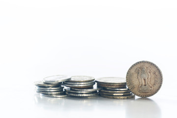Indian currency coins