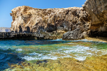 Blue hole Malta